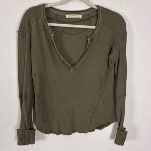 Free People We The Free Taylor Henley tunic top